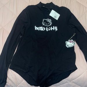 Hello kitty mock neck bodysuit